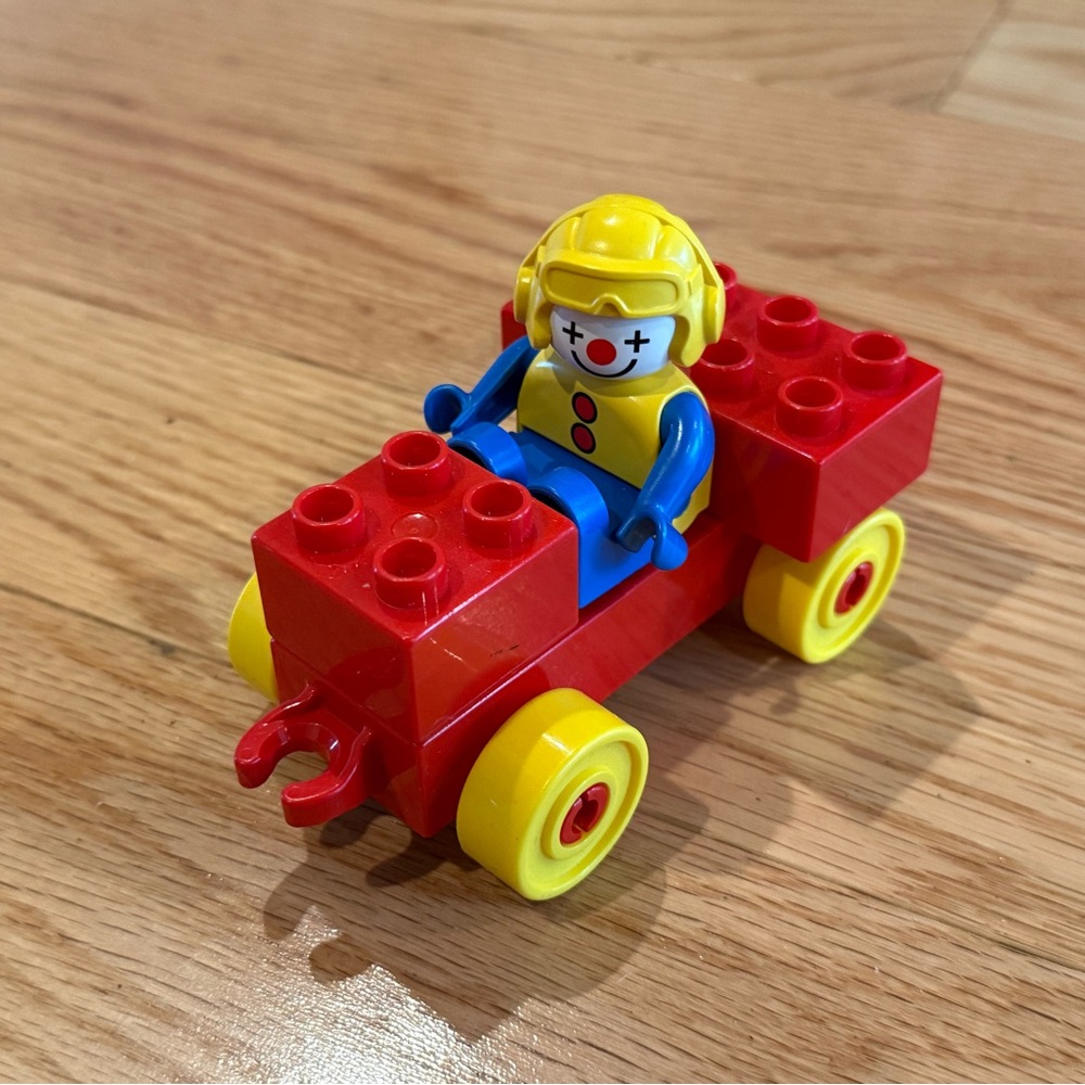Lego Duplo vintage 1990 Clown car complete 1559